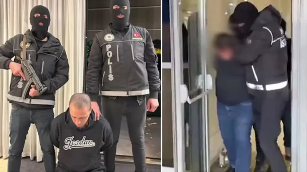 Kırmızı bültenle aranan 2 uyuşturucu baronu İstanbul’da kıskıvrak yakalandı
