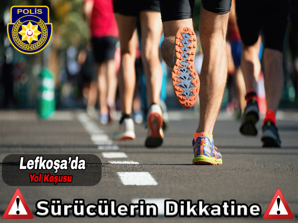 Pazar günü Lefkoşa Kuzey Çevre Yolunda yol koşusu yapılacak