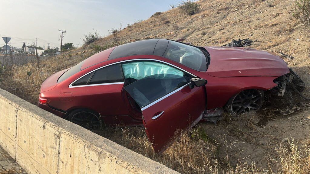 Lefkoşa’da Kuzey Çevre Yolu’nda kaza!