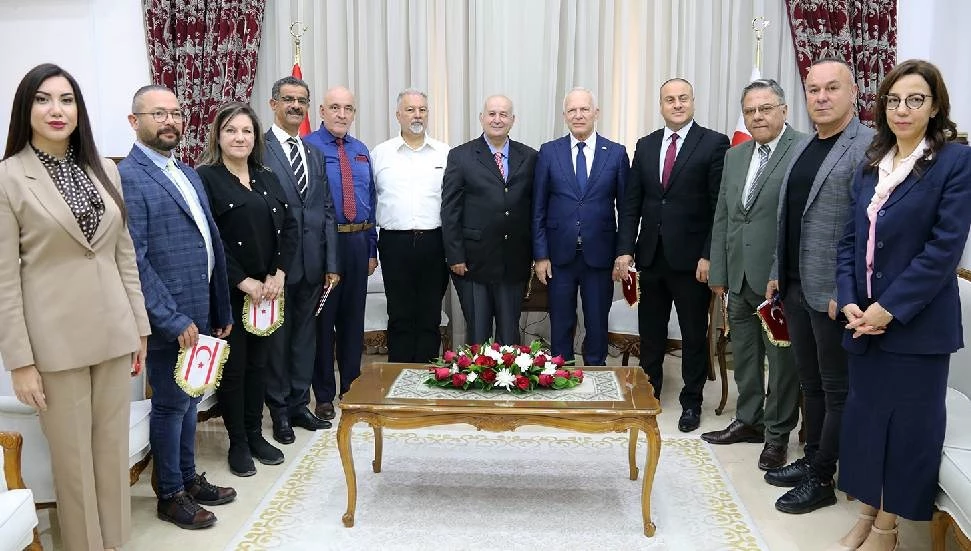 Zorlu Töre, Milli Mücadele Vakfı’nı kabul etti