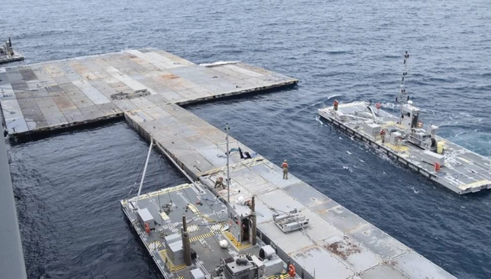Kıbrıs’tan Gazze’ye yardımlar için kullanılması planlanan iskelede fiyasko!