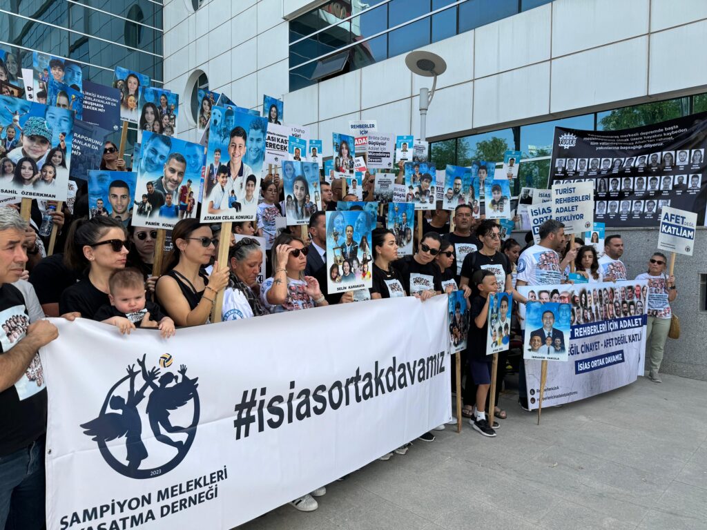 “Siz İsias’ın kolonlarını kestiniz ama adaletin kolonlarını katledemeyeceksiniz”