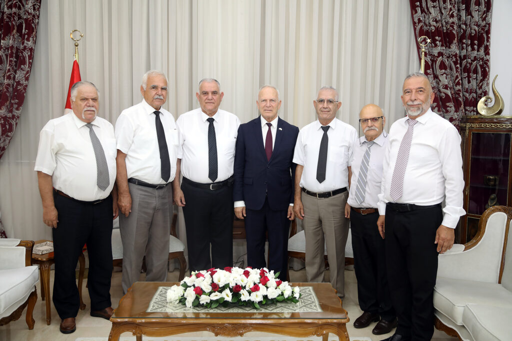 Töre, Emekli Polisler Derneğini kabul etti