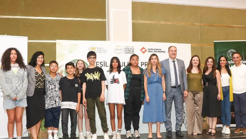 Yeşil Okullar Projesi ödülleri dağıtıldı