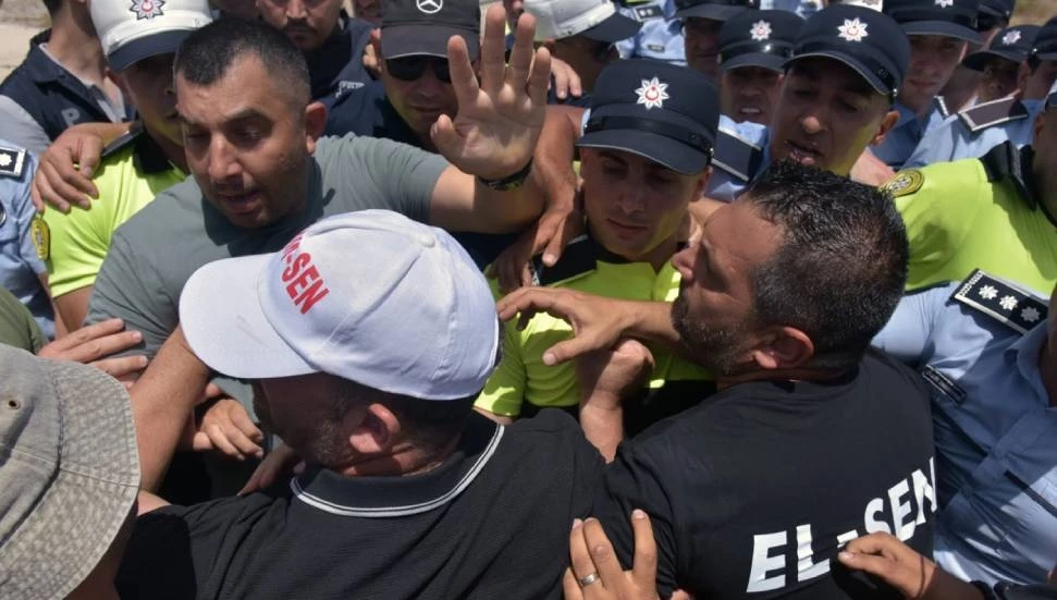 Ercan’ın elektrik kesintisine polis engeli: Polis engel oldu, yetkililer içeri giremedi!