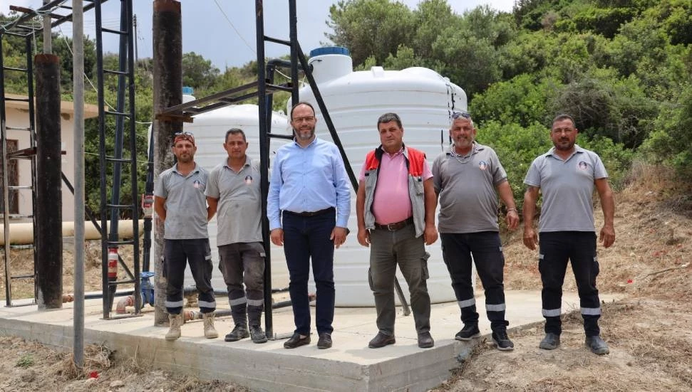 Mersinlik ve Kaplıca köylerinin su sorununun yüzde 90’ının giderildi