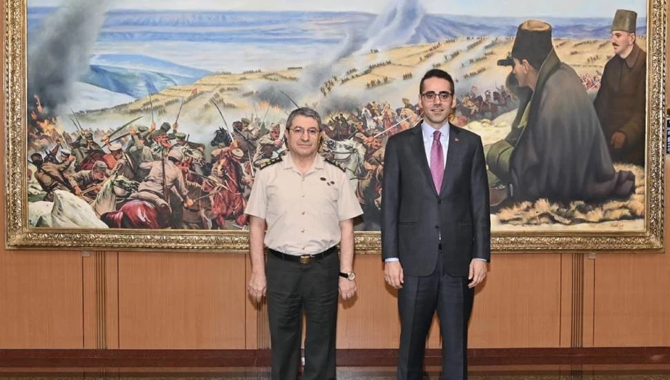 Yeni Lefkoşa Büyükelçisi Yasin Serim, Ankara’da veda ziyaretlerine başladı