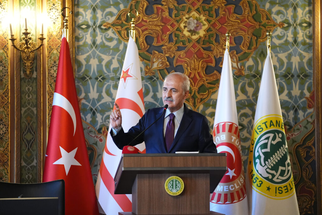 TBMM Başkanı Kurtulmuş: “Türkiye’nin Doğu Akdeniz’de fiziki bir üs olan Kıbrıs’tan vazgeçmesi asla düşünülemez”