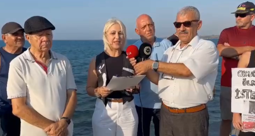 Lefke Sivil Toplum Örgütleri Platformu Gemikonağı’nda eylem düzenledi