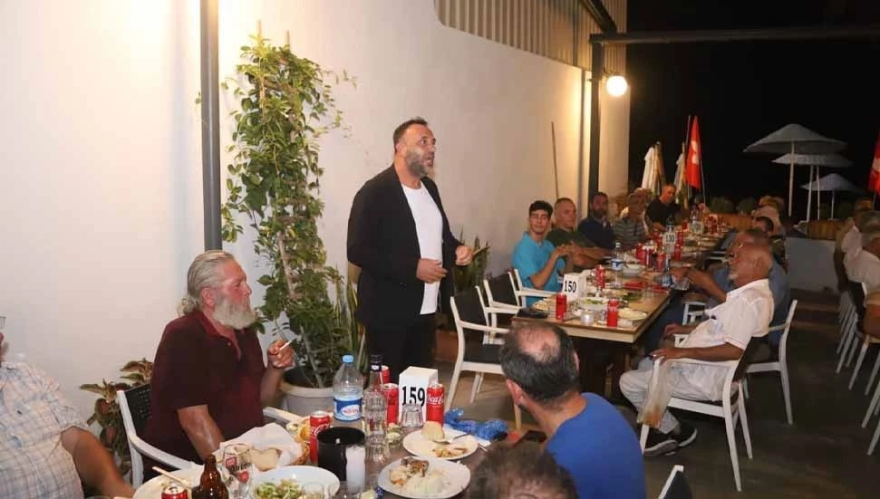 TDP Mağusa İlçe Örgütü’nün dayanışma yemeğine yoğun katılım