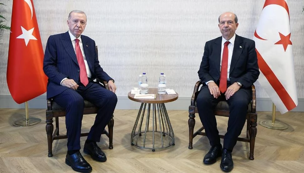 Cumhurbaşkanı Tatar, Erdoğan ile görüştü