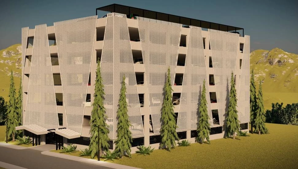 Girne’nin ilk katlı otopark projesi sonuçlandırıldı