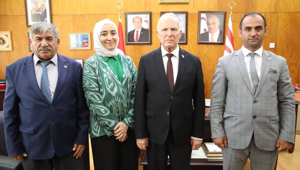 Töre, UBİAD Başkanı Keleş ve heyetini kabul etti