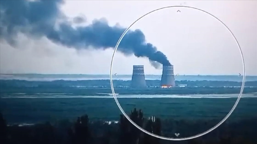 Soğutma sisteminde yangın çıkan Zaporijya, Avrupa’nın en büyük nükleer güç santrali konumunda