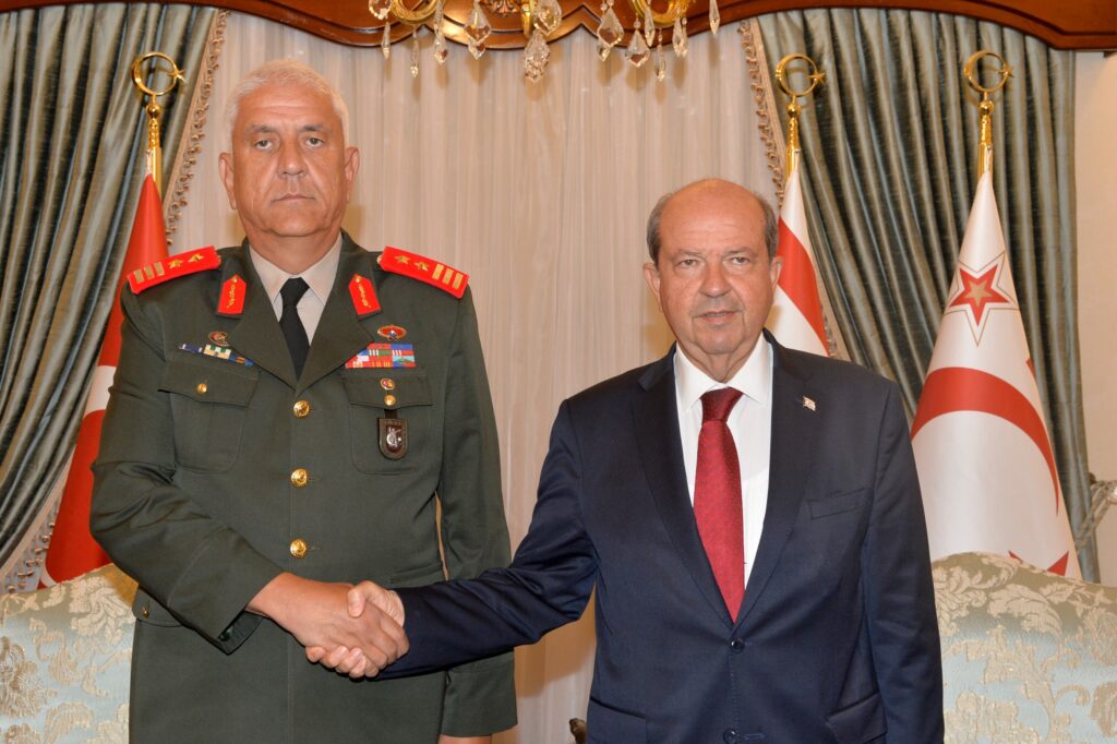 Güvenlik Kuvvetleri Komutanı Aytaç’tan Tatar’a veda ziyareti
