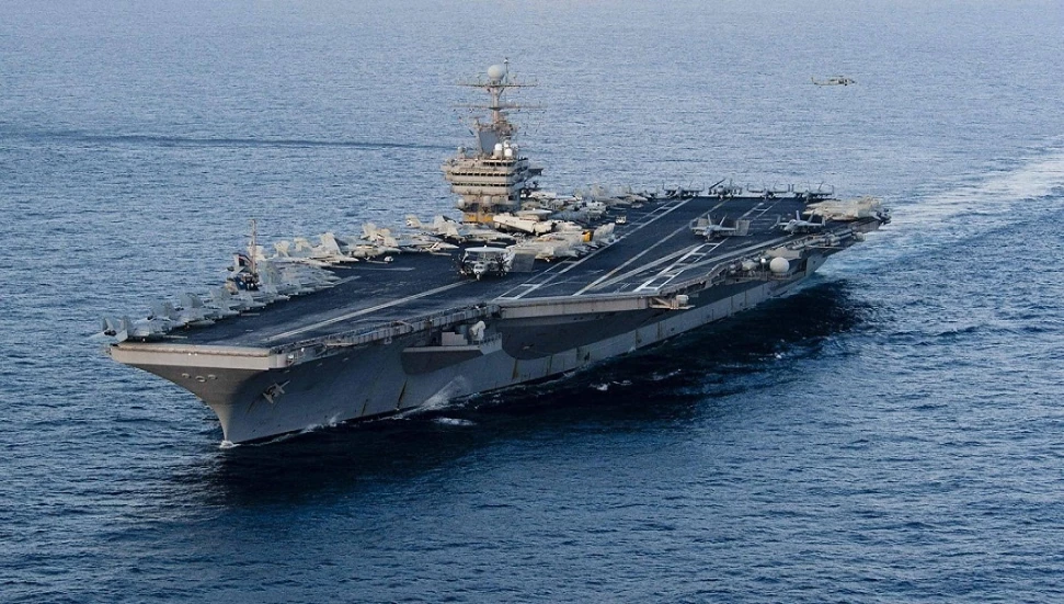 ABD uçak gemisi USS Abraham Lincoln Doğu Akdeniz’e geldi!