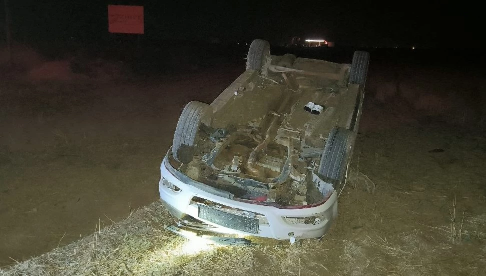 Lefkoşa-Gazimağusa ana yolunda kaza: Aganiyaz Akumedov yaralandı