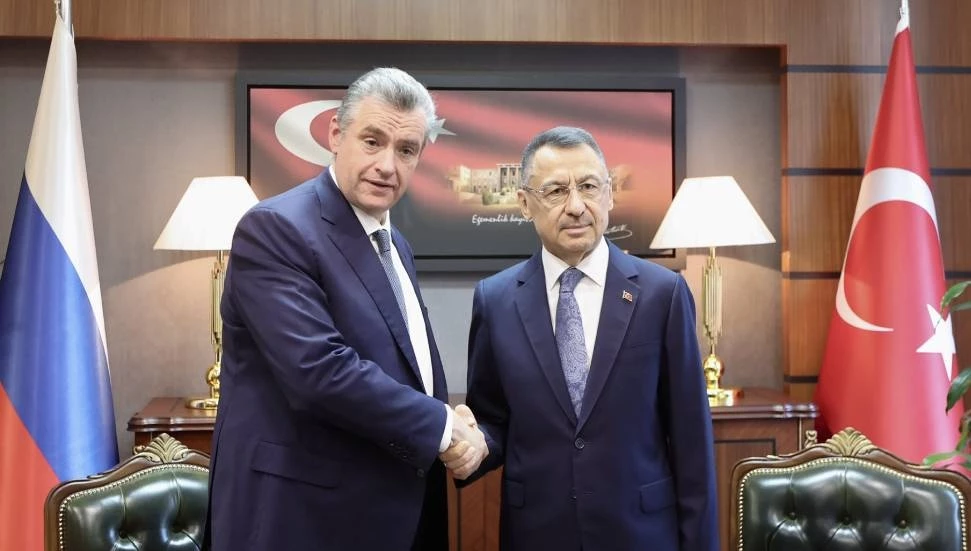 Fuat Oktay, Rus heyet ile görüştü: Doğu Akdeniz’deki gelişmeleri değerlendirdik