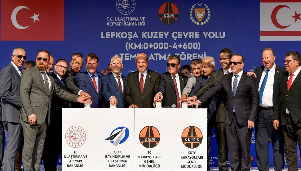 Türkiye’den KKTC’ye karayolu yapımında büyük destek