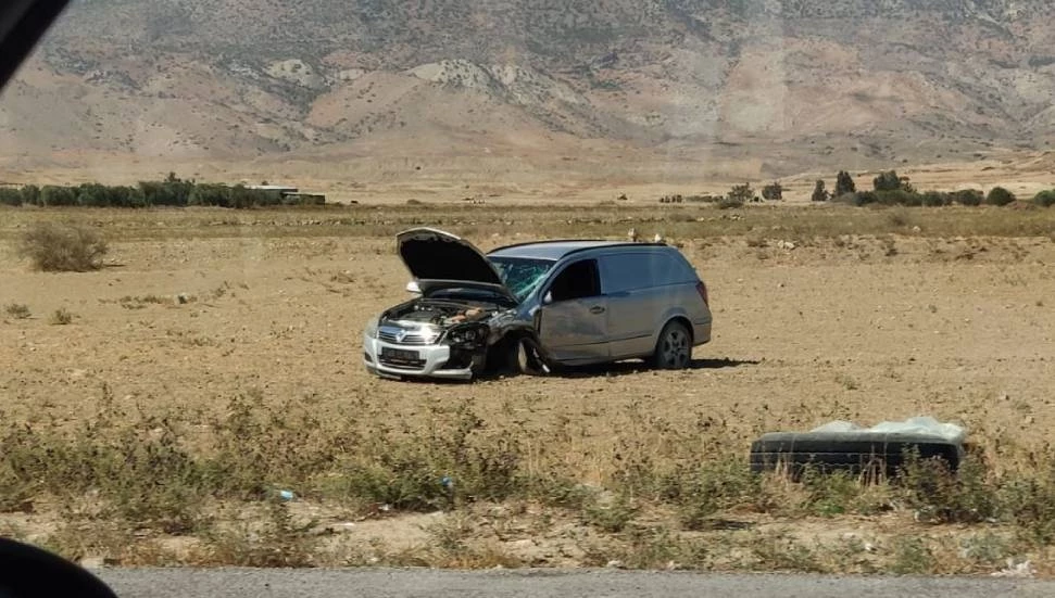 Yeniceköy kavşağında kaza: Bir kişi yaralandı