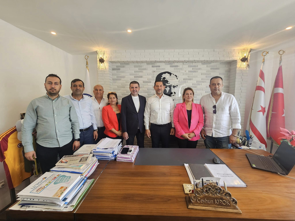 Mezitli Belediye Başkanı Tuncer’den Kırok’a ziyaret