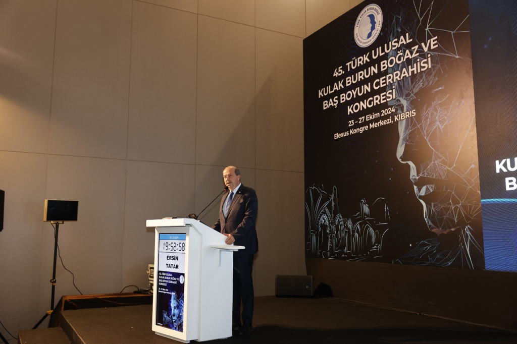 Cumhurbaşkanı Tatar: İnsanlığa, sağlığa ve bilime yaptığınız hizmetleriniz değerli