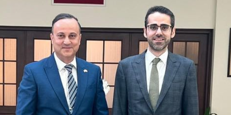 İngiltere KTTOB Başkanı Yaşarata, Büyükelçi Serim’i ziyaret etti