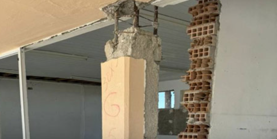 Lefkoşa’da bir öğrenci, İskele’de bir öğretmen inşaat atıkları nedeniyle yaralandı