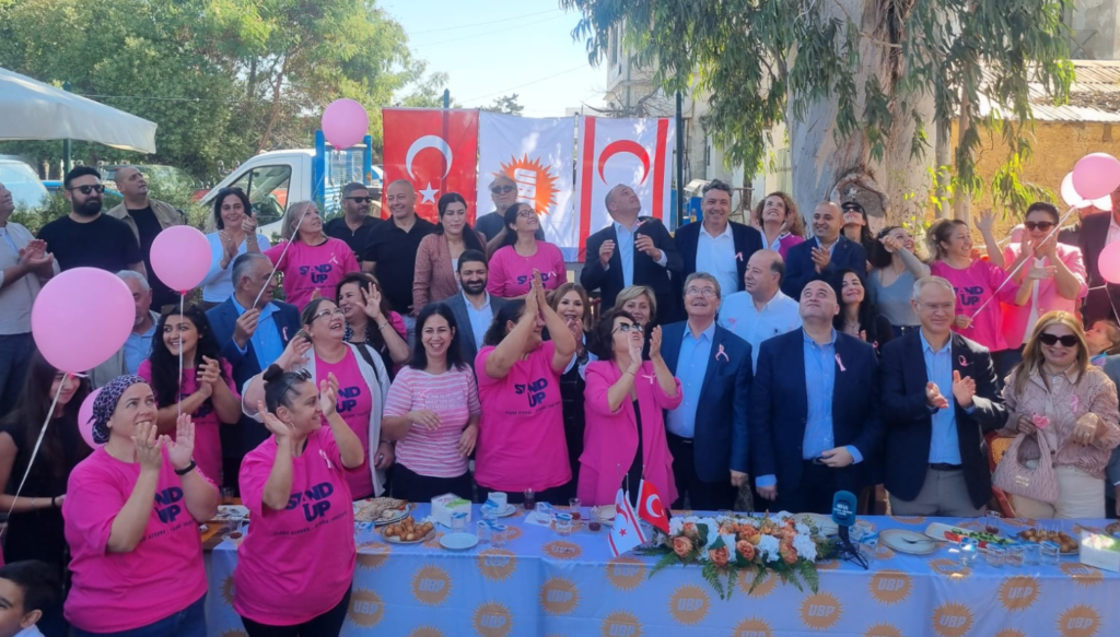 UBP Gazimağusa İlçesinde Meme Kanseri Farkındalık Etkinliği Yoğun İlgi Gördü