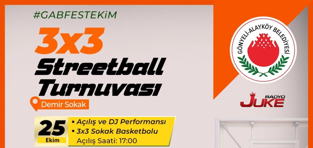 Gönyeli-Alayköy Belediyesi street ball turnuvası düzenliyor