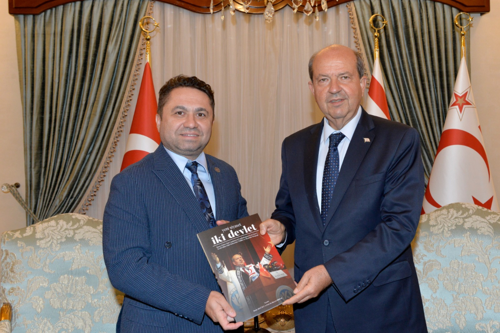 Cumhurbaşkanı Tatar, Alanya Alaaddin Keykubat Üniversitesi Rektörünü kabul etti