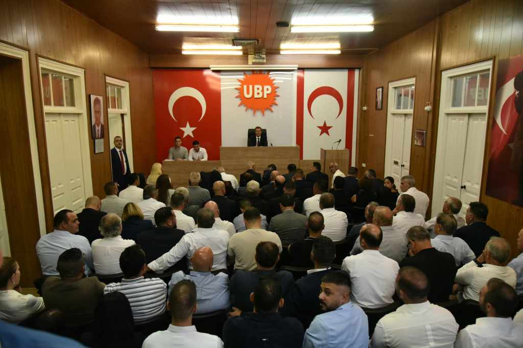 UBP Parti Meclisi’nin ilk toplantısı başladı