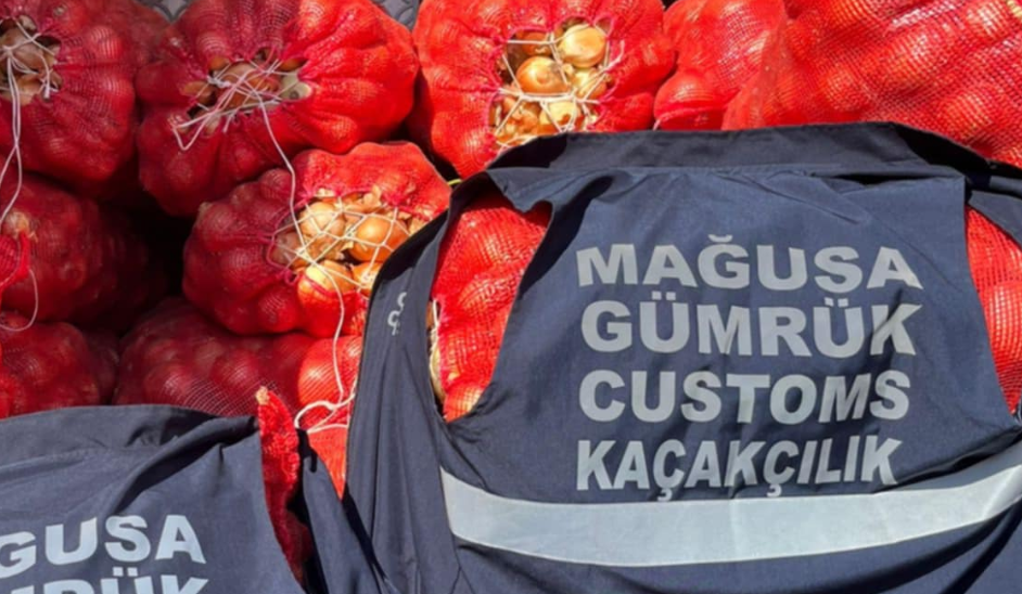 Gazimağusa Limanı’nda Tırda Kaçak 6 Ton Patates Ele Geçirildi