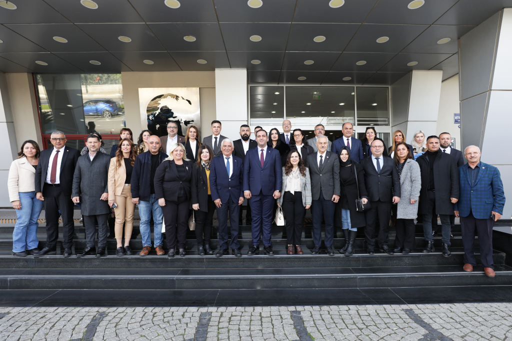 Belediyeler Birliği heyeti İzmir’e çalışma ziyaretinde bulundu