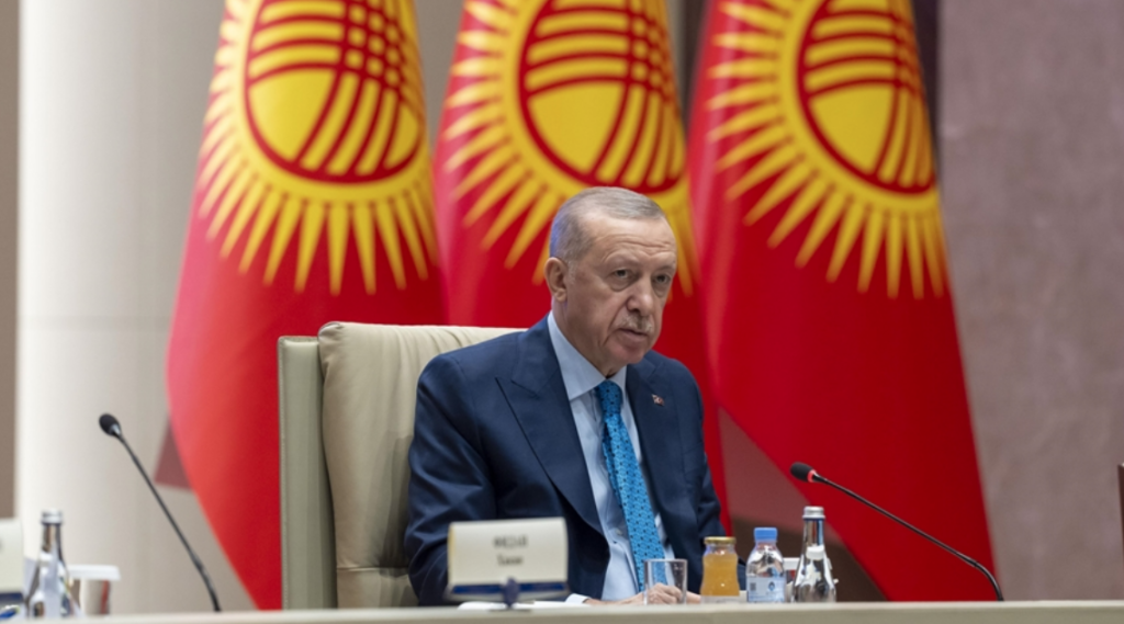 Erdoğan’dan Kırgızistan’da KKTC çağrısı