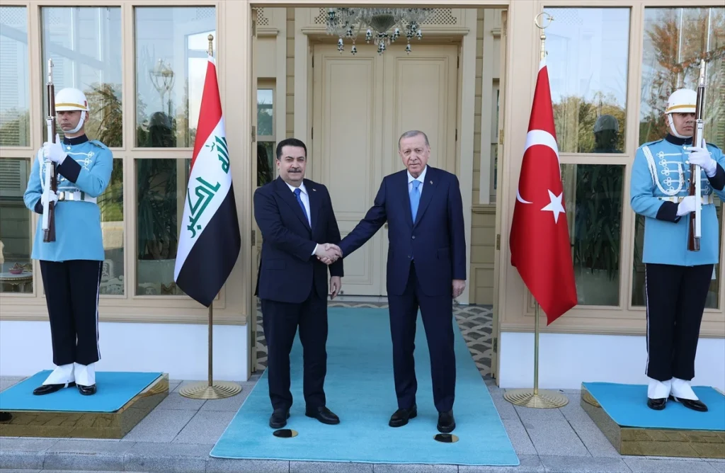 TC Cumhurbaşkanı Erdoğan, Irak Başbakanı Sudani’yi kabul etti