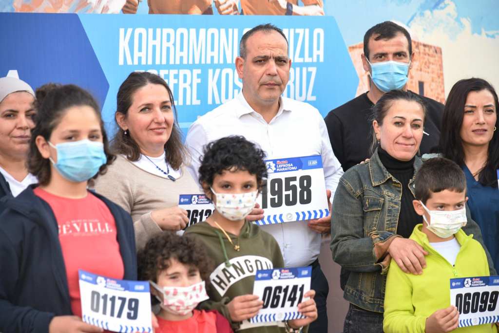 Çocuk Onkoloji Servisi LTB Ülker Lefkoşa Maratonu için kayıt yaptırdı