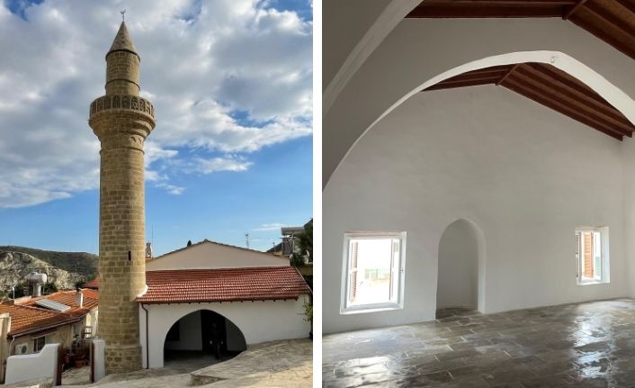 Tarihi Kalavason Köyü Camisi’ndeki koruma çalışmaları tamamlandı