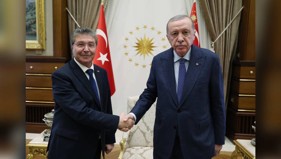 Başbakan Üstel, TC Cumhurbaşkanı Erdoğan ile görüştü