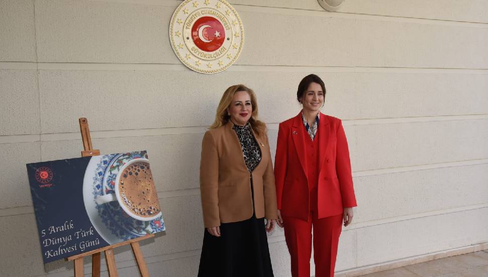 Türkiye’nin Lefkoşa Büyükelçiliği’nde “Dünya Türk Kahvesi Günü” etkinliği