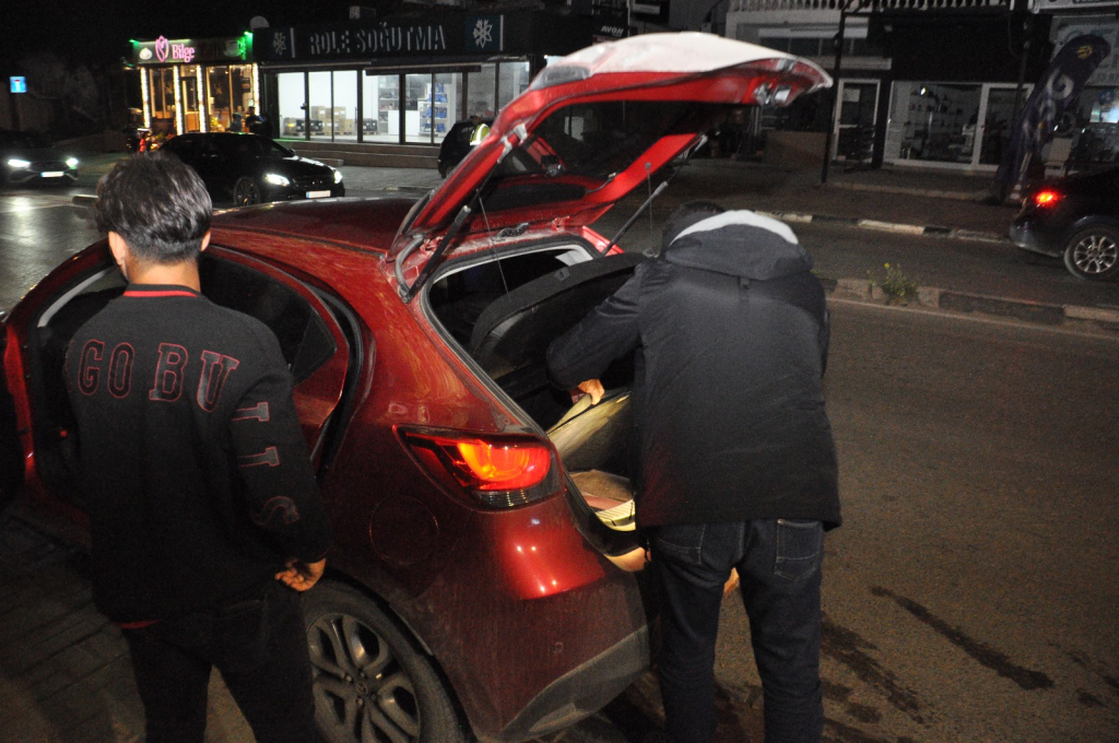 İskele’de eş zamanlı asayiş ve trafik denetimi