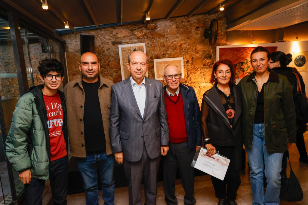 Cumhurbaşkanı Tatar “Biz Doğayız” sergisinin açılışına katıldı