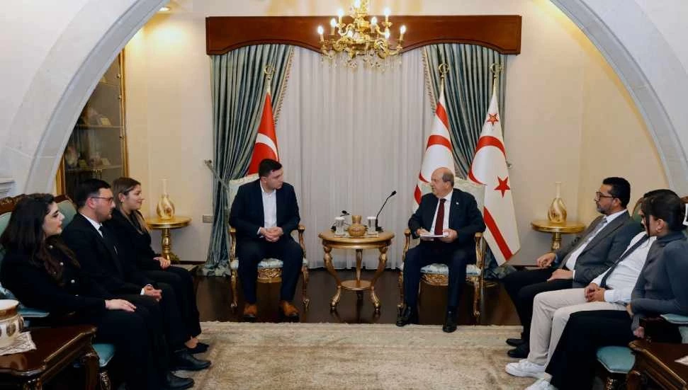 Cumhurbaşkanı Tatar, Mustafa Özbilgehan’ı kabul etti