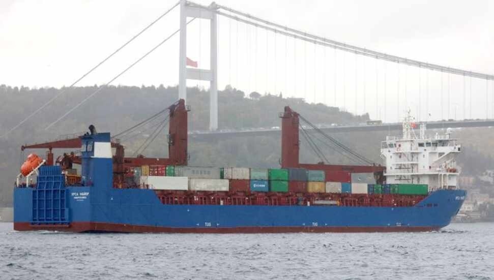 Rus kargo gemisi Akdeniz’de battı