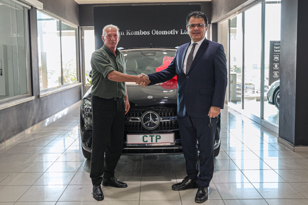 CTP Piyangosu’nun talihlisi aracını teslim aldı