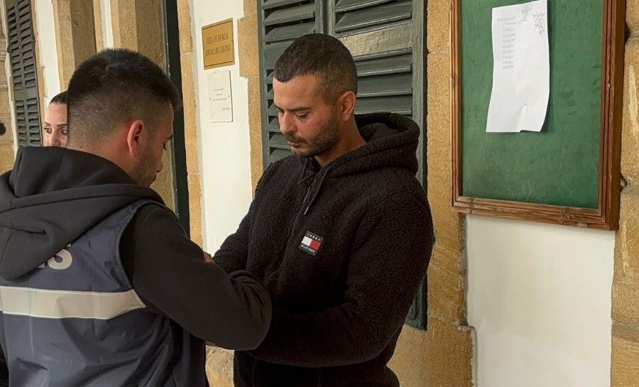 Çıkış yapmak isterken yakalandı!