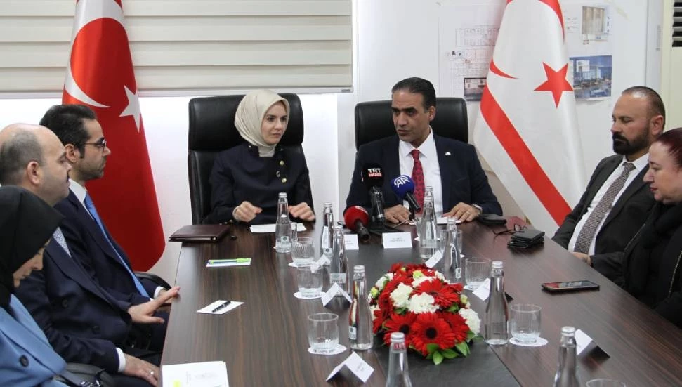 Sadık Gardiyanoğlu, Türkiye Aile ve Sosyal Hizmetler Bakanı Göktaş’la görüştü