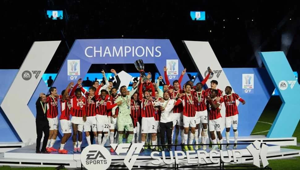 İtalya Süper Kupası’nı Milan kazandı