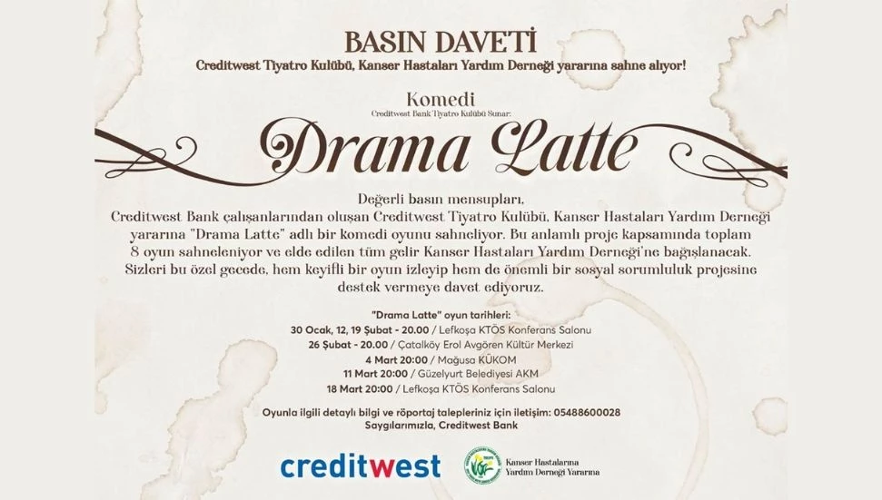 “Drama Latte” bu akşam sahneleniyor!