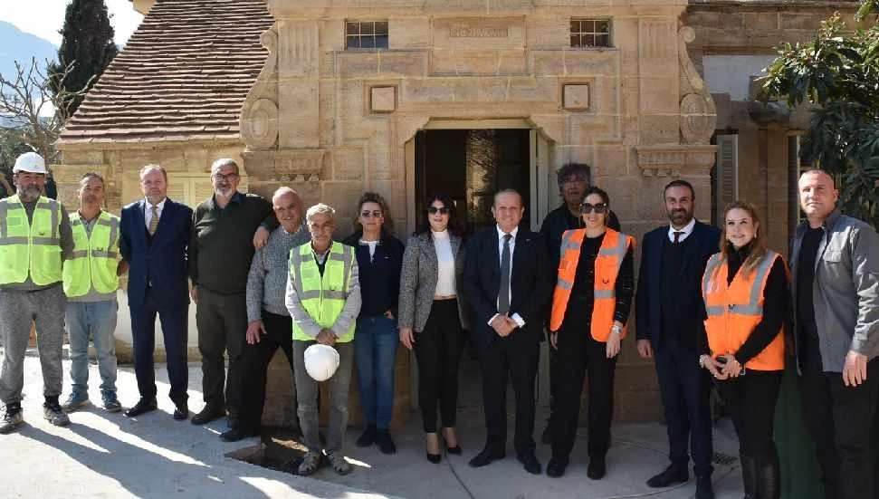 Ataoğlu, Girne Güzel Sanatlar Müzesi ile Girne Kalesi’nde incelemelerde bulundu!